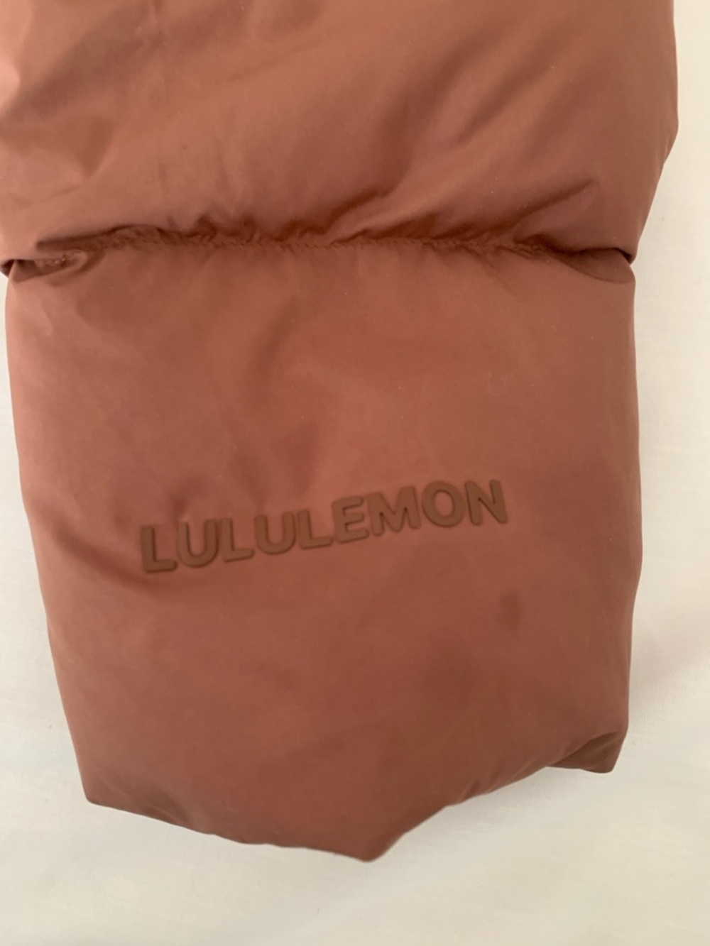 Lululemon Wunder Puff Super-Cropped Jacket - Roasted Brown - Size 6 - Picture 2 of 16